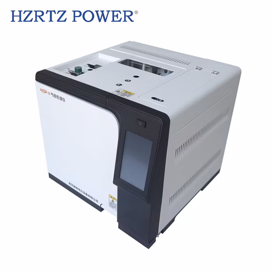 Instrumento de análise de cromatografia a gás de óleo de transformador de laboratório