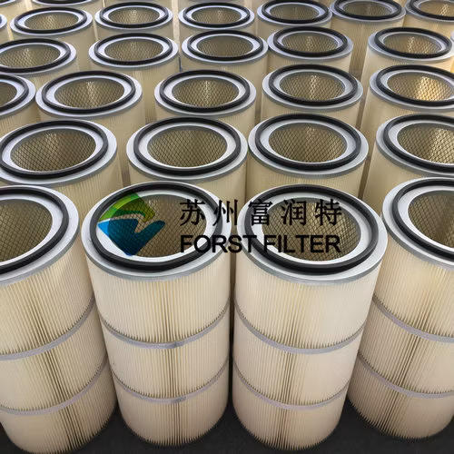 Forst filtro do cartucho de ar dos meios de filtro do rolo de 0,3 mícrons HEPA