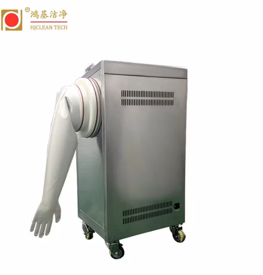 Bom Partnet para testador de integridade de luvas on-line de sala limpa com isolador de luvas